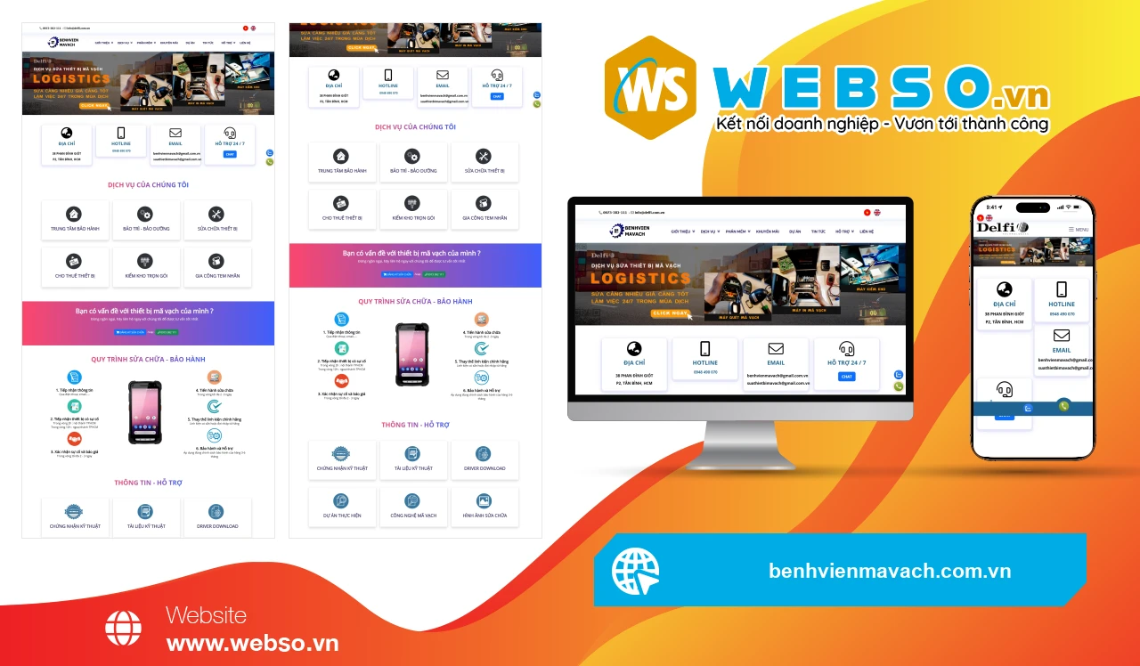 Thiết Kế Website Sửa Chữa Thiết Bị Mã Vạch Bệnh Viện Mã Vạch: Giải Pháp Quản Lý Thiết Bị Hiệu Quả