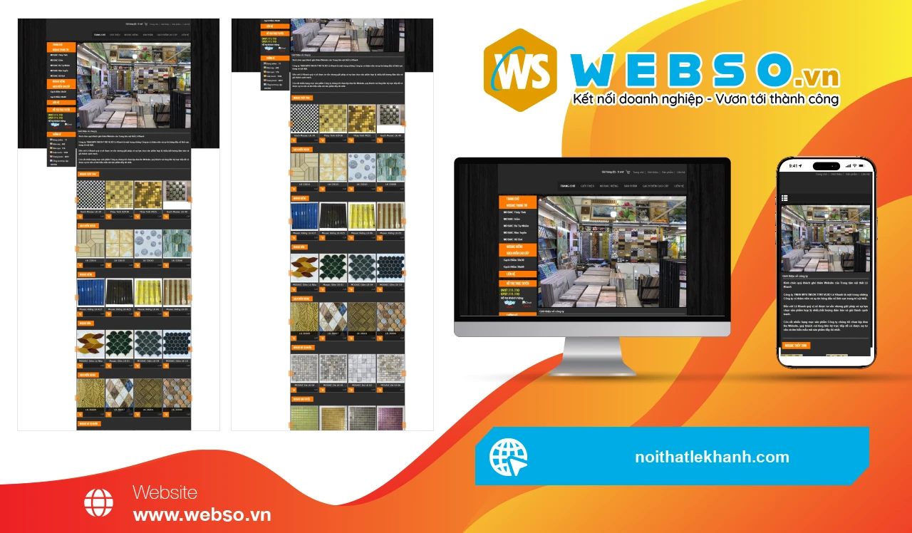Thiết Kế Website Trang Trí Nội Thất Lê Khanh: Nâng Tầm Không Gian Sống Của Bạn.