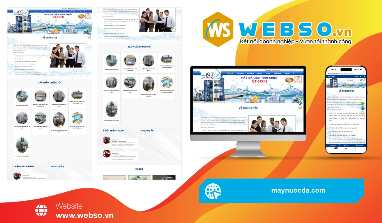 Thiết Kế Website Cung Cấp Nước Đá May Nước Đá: Giải Pháp Tiện Lợi Cho Khách Hàng