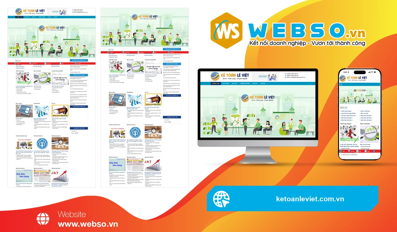 Thiết Kế Website Dịch Vụ Kế Toán Lê Việt: Giải Pháp Tối Ưu Hóa Quy Trình Kinh Doanh