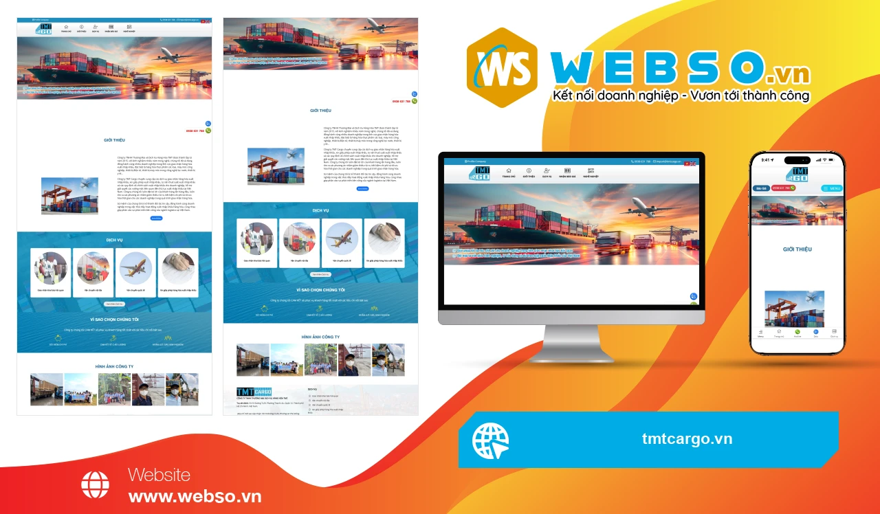 Thiết Kế Website Dịch Vụ Giao Nhận TMT Cargo: Giải Pháp Tối Ưu Cho Xuất Nhập Khẩu