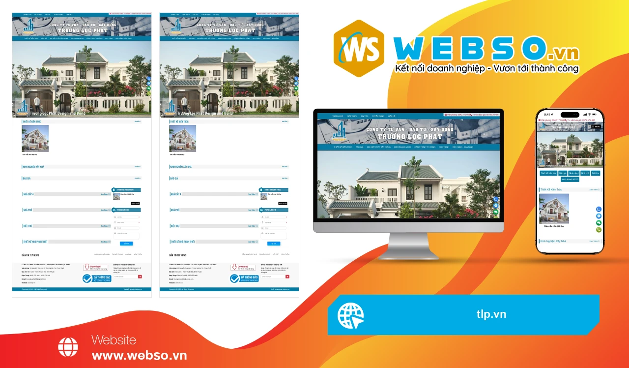 Thiết Kế Website Xây Dựng Trường Lộc Phát: Giải Pháp Tối Ưu Cho Dịch Vụ Xây Dựng