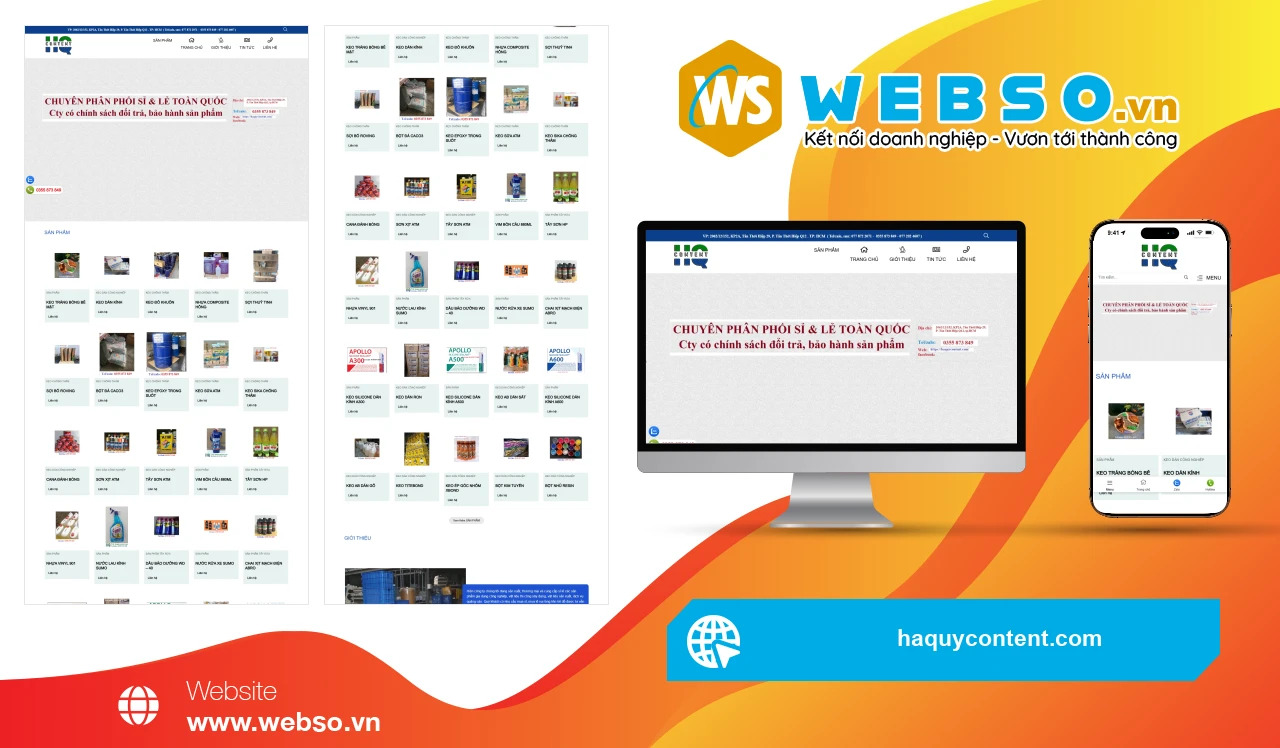 Thiết Kế Website Dịch Vụ Hà Quy: Giải Pháp Tối Ưu Hóa Nội Dung Hiệu Quả