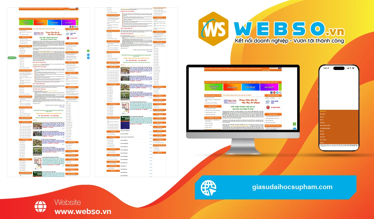 Thiết Kế Website Gia Sư Trung Tâm Gia Sư Đại Học Sư Phạm: Kết Nối Học Sinh Với Gia Sư Chất Lượng Cao