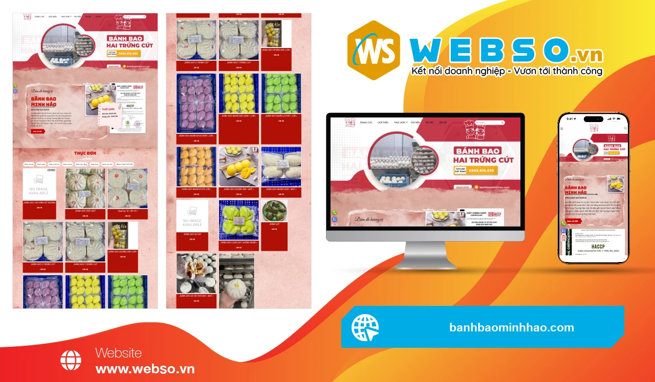 Thiết Kế Website Bánh Bao Minh Hảo: Giải Pháp Tăng Trưởng Doanh Số Đột Phá