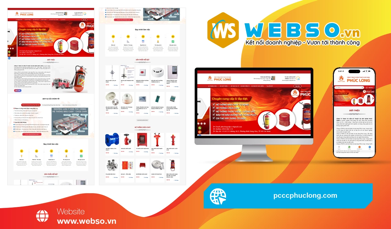Thiết Kế Website Phòng Cháy Chữa Cháy Phúc Long: Giải Pháp An Toàn Tối Ưu