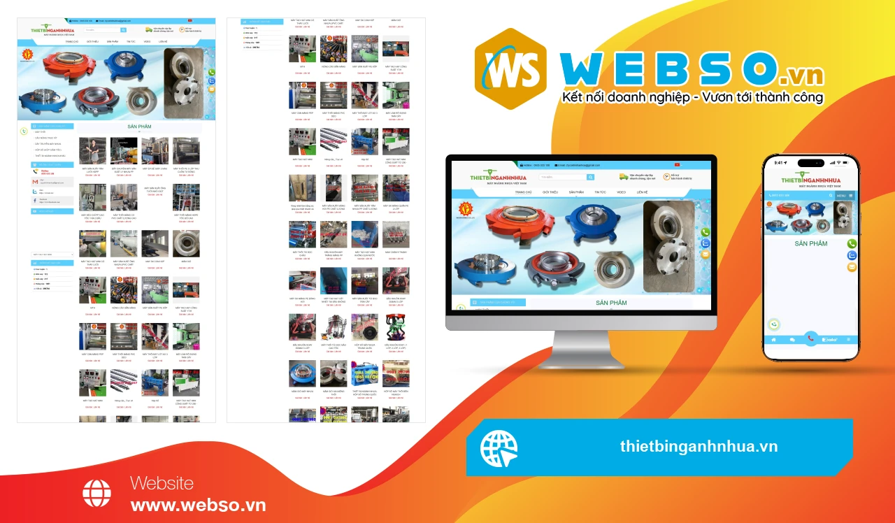 Thiết Kế Website Doanh Nghiệp Cơ Khí Nhân Hòa: Giải Pháp Tối Ưu Cho Ngành Nhựa