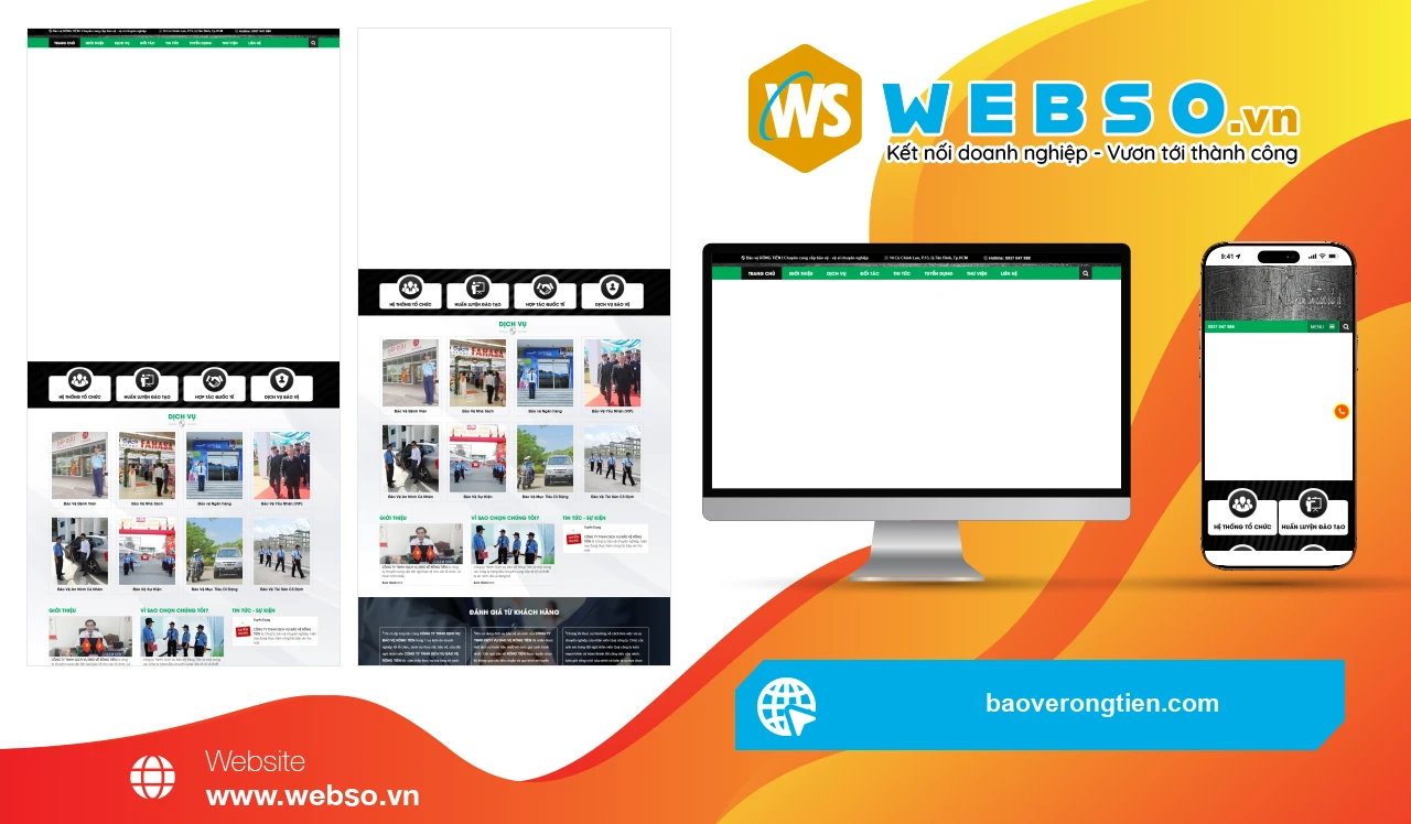 Thiết Kế Website Dịch Vụ Bảo Vệ Rồng Tiên: Giải Pháp An Ninh Toàn Diện
