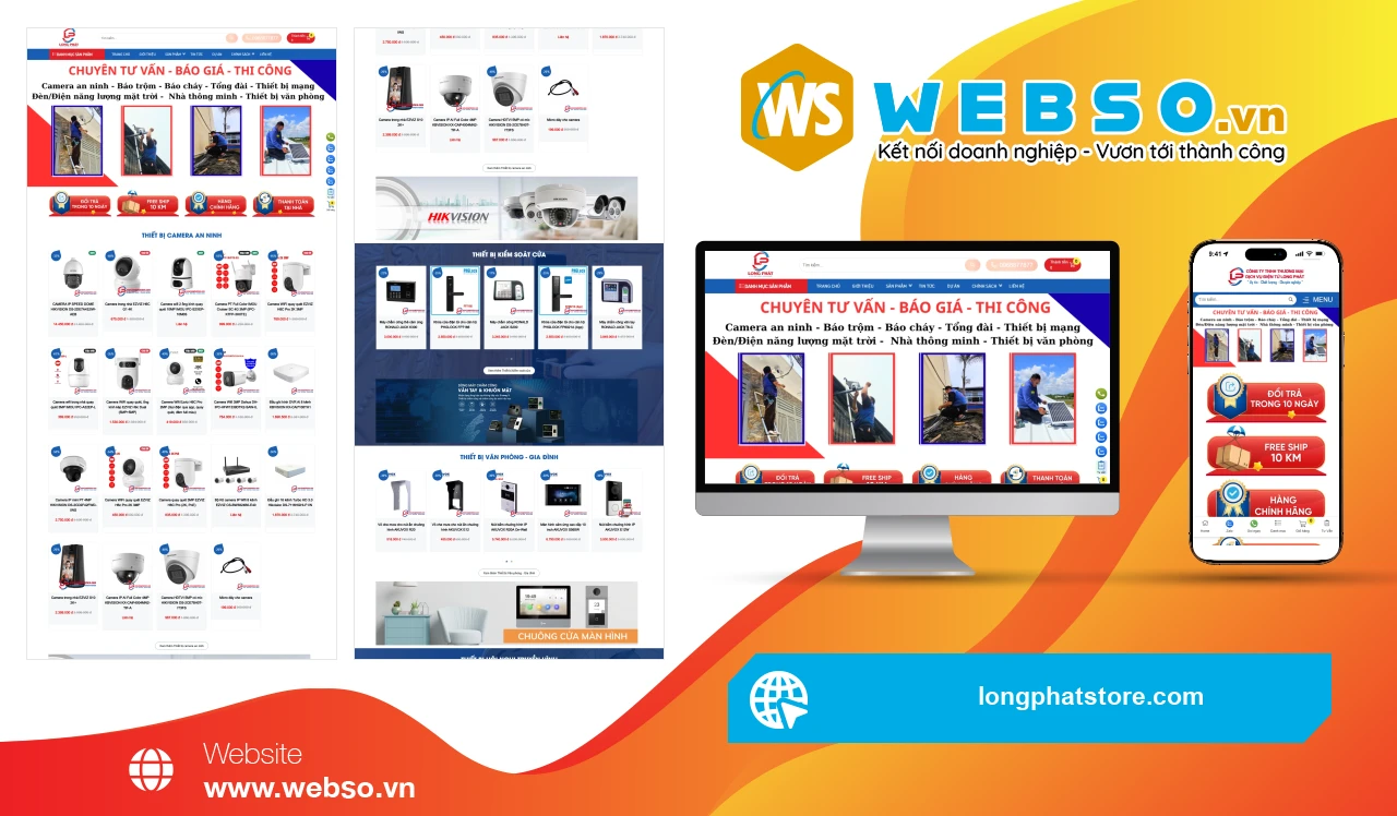 Thiết Kế Website Thương Mại Điện Tử Long Phát: Giải Pháp An Ninh Toàn Diện
