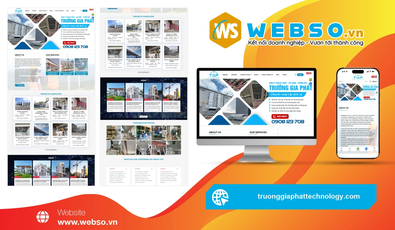 Thiết Kế Website Kỹ Thuật Trường Gia Phát: Giải Pháp Tối Ưu Hóa Trải Nghiệm Khách Hàng