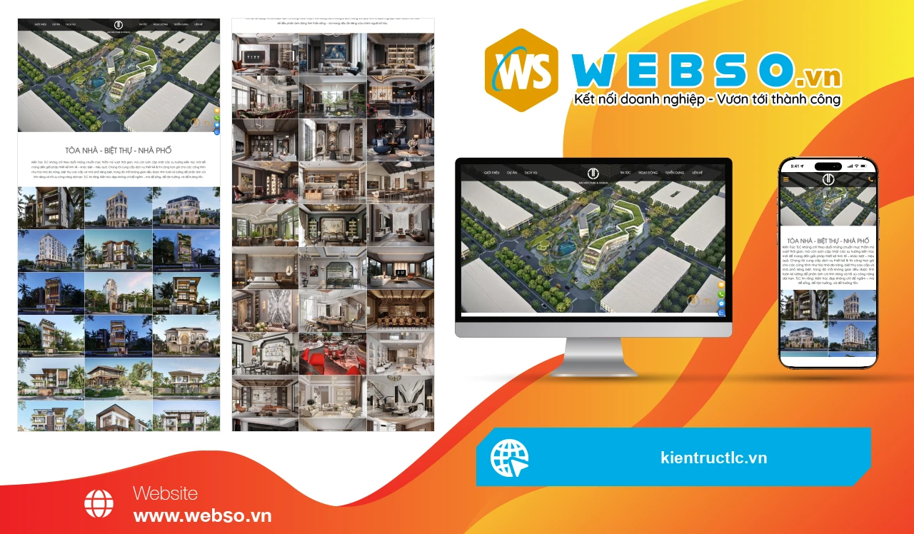 Thiết Kế Website Kiến Trúc TLC: Giải Pháp Thiết Kế Độc Đáo Và Hiện Đại