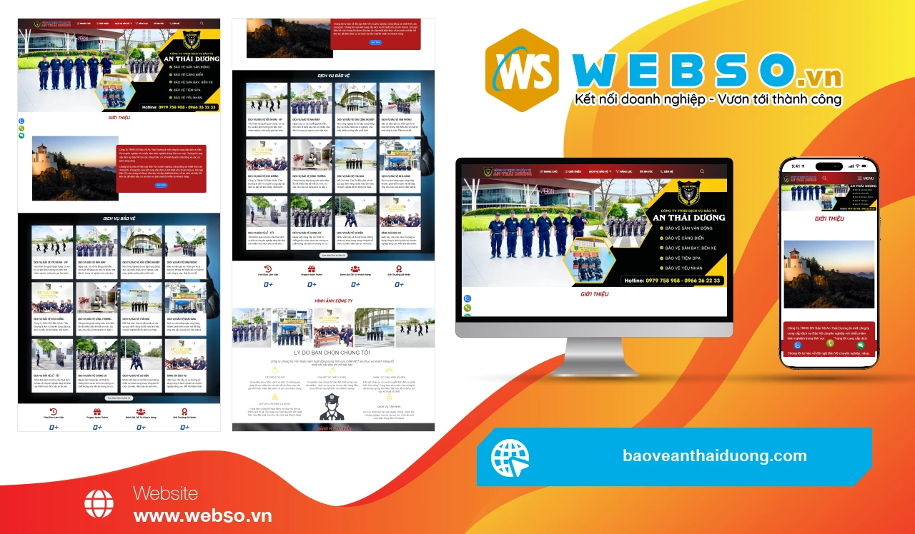Thiết Kế Website Dịch Vụ Bảo Vệ An Thái Dương: Giải Pháp An Ninh Toàn Diện