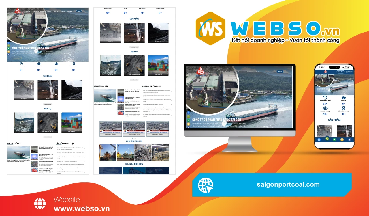 Thiết Kế Website Thương Mại Than Cảng Sài Gòn: Giải Pháp Tiếp Cận Thông Tin Hiệu Quả