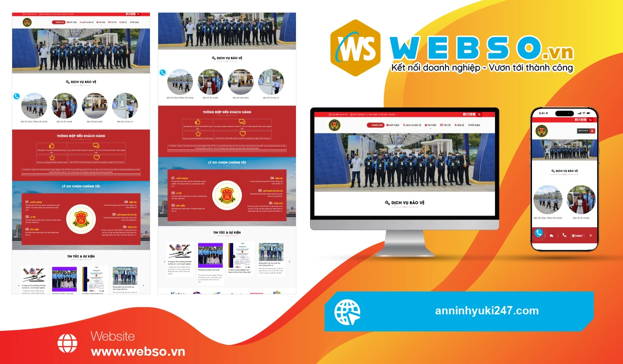 Thiết Kế Website Dịch Vụ Bảo Vệ An Ninh Yuki Sepre 24: Giải Pháp Bảo Vệ Chuyên Nghiệp Tại Hồ Chí Minh