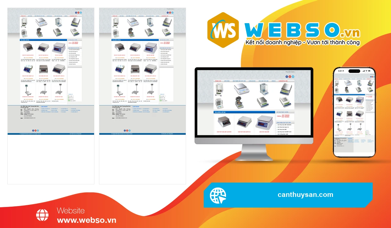 Thiết Kế Website Thương Mại Điện Tử Cân Vạn Phú: Giải Pháp Tăng Cường Hiện Diện Trực Tuyến