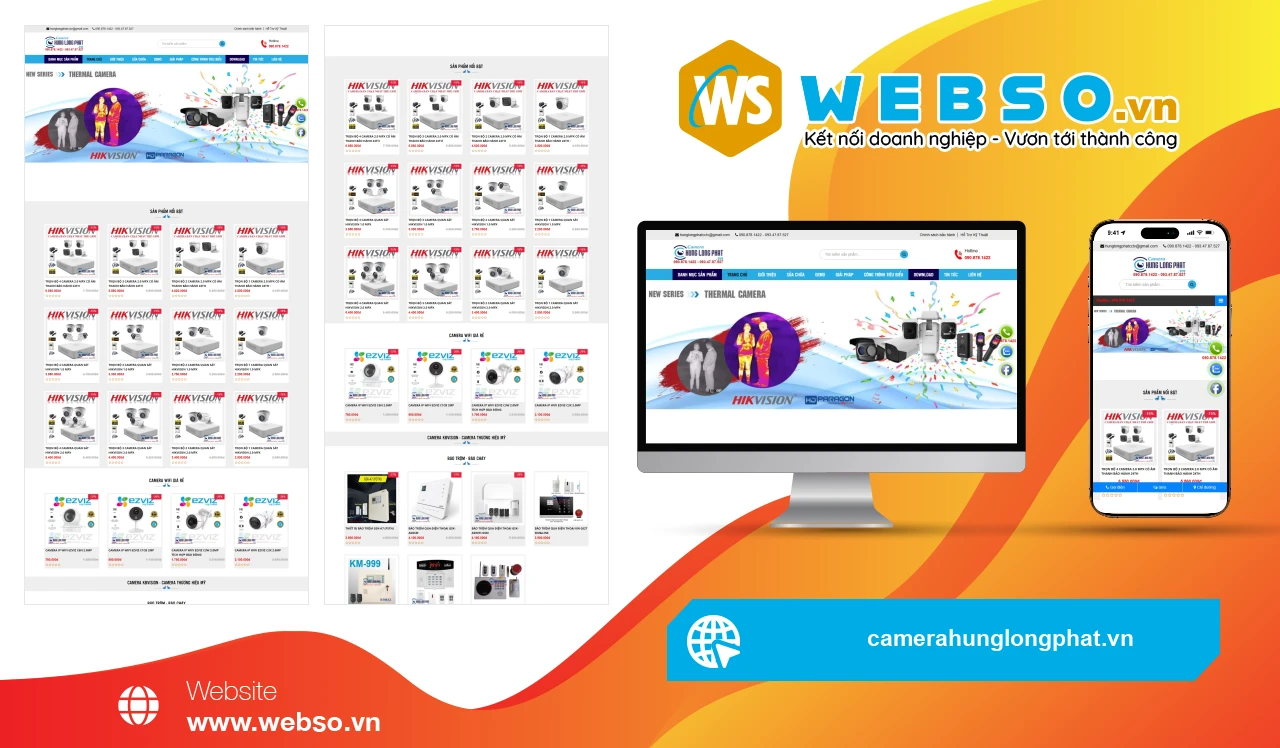 Thiết Kế Website Thiết Bị An Ninh Hưng Long Phát: Giải Pháp An Toàn Toàn Diện