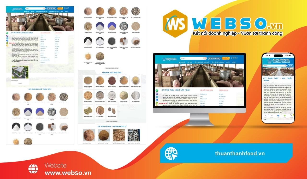 Thiết Kế Website Thương Mại Điện Tử Thuận Thành Feed: Giải Pháp Tăng Trưởng Bền Vững