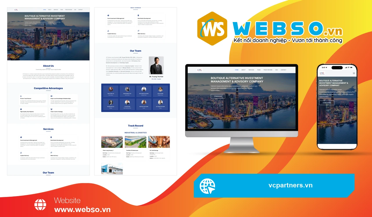 Thiết Kế Website Doanh Nghiệp VC Partners: Giải Pháp Tối Ưu Hóa Đầu Tư Hiệu Quả