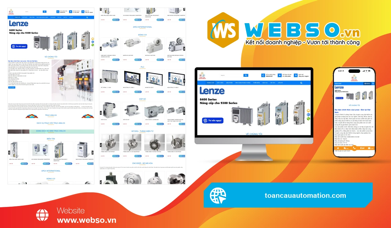 Thiết Kế Website Doanh Nghiệp Toàn Cầu Automation: Giải Pháp Tự Động Hóa Hiện Đại