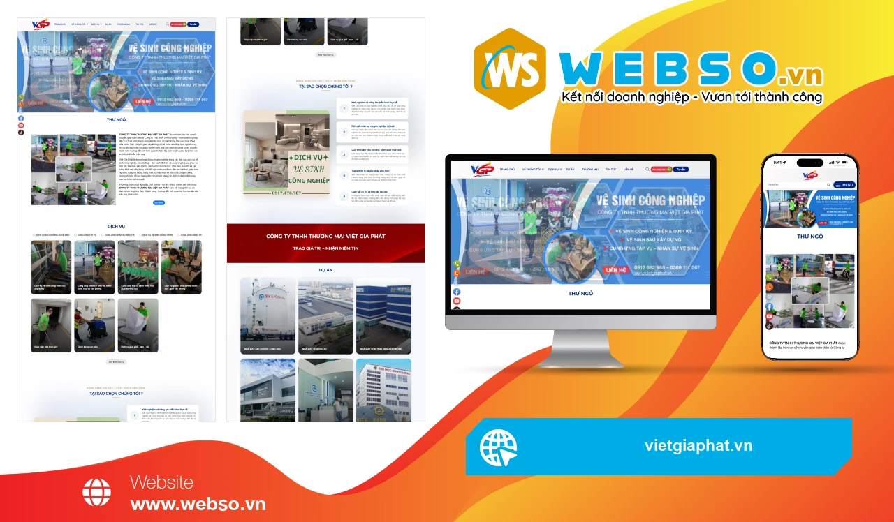 Thiết Kế Website Doanh Nghiệp Việt Gia Phát: Giải Pháp Tối Ưu Hóa Kinh Doanh Hiệu Quả