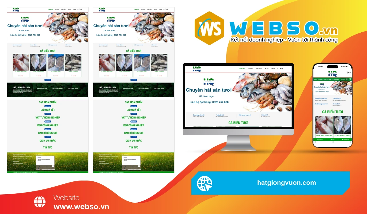 Thiết Kế Website Thương Mại Điện Tử Hạt Giống Vườn: Giải Pháp Mua Sắm Nông Nghiệp Tiện Lợi