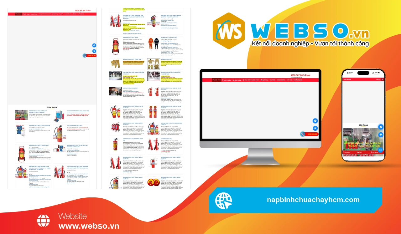 Thiết Kế Website Dịch Vụ Nạp Bình Chữa Cháy Phát Đạt: Giải Pháp An Toàn Cho Mọi Nhà