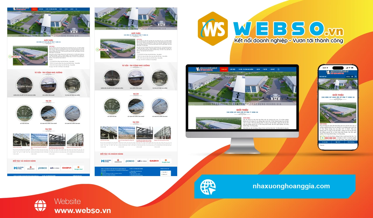 Thiết Kế Website Doanh Nghiệp Nhà Xưởng Hoàng Gia: Giải Pháp Tối Ưu Hóa Quản Lý