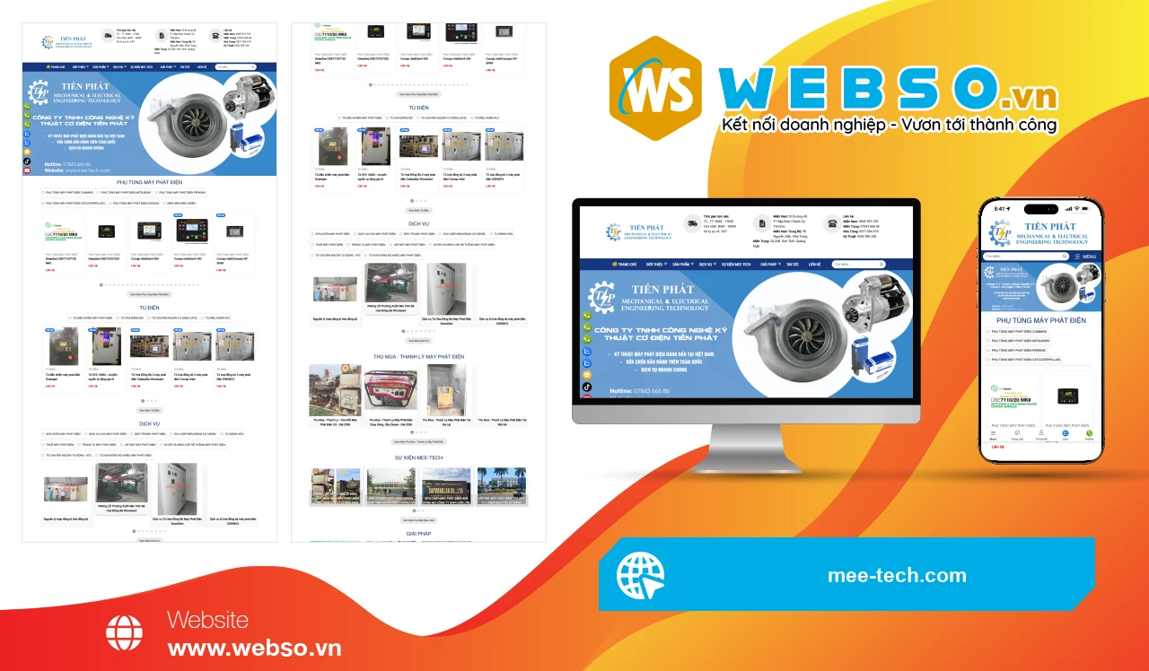 Thiết Kế Website Công Nghệ Mee-Tech: Giải Pháp Đột Phá Cho Tương Lai