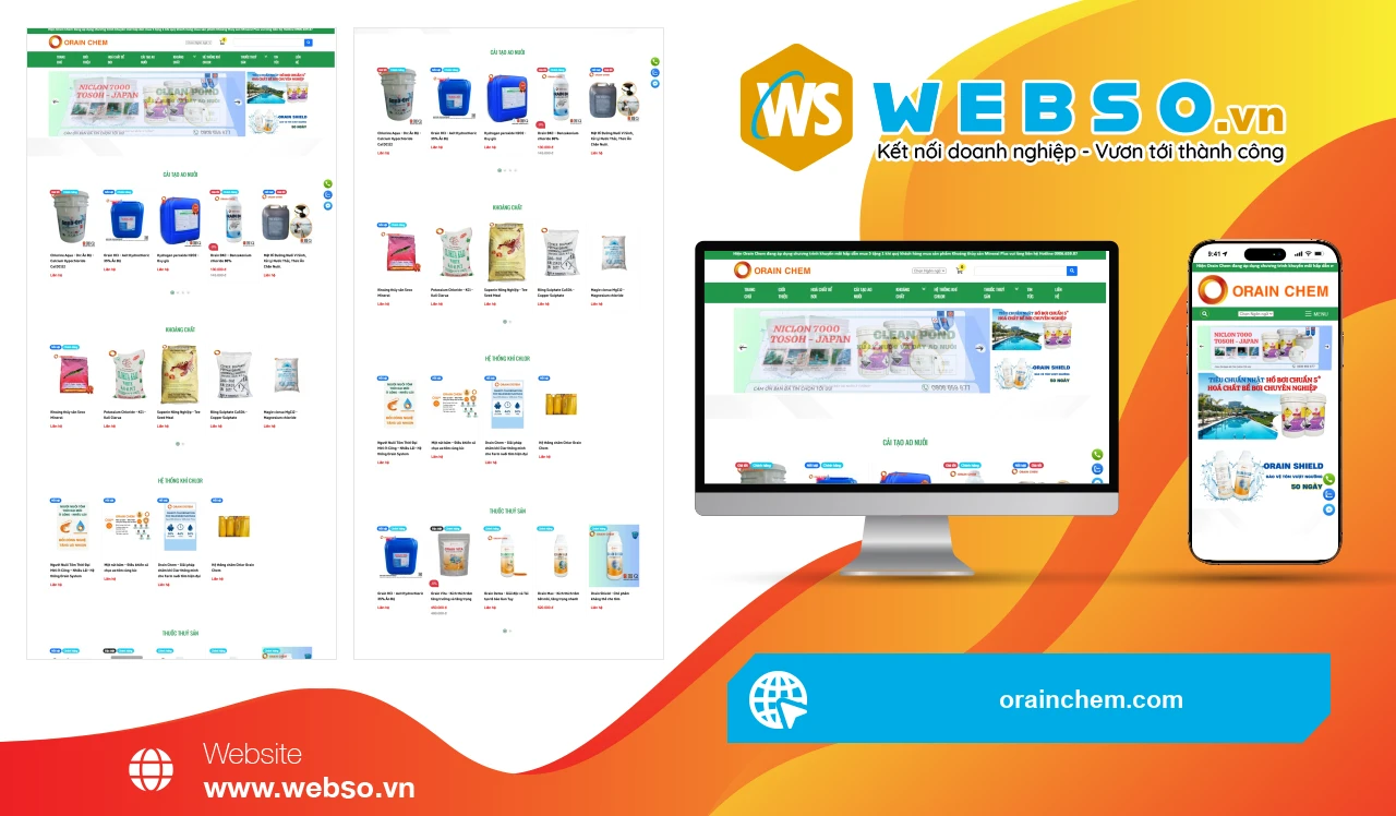 Thiết Kế Website Doanh Nghiệp Orainchem: Giải Pháp Hóa Chất Tối Ưu Cho Doanh Nghiệp