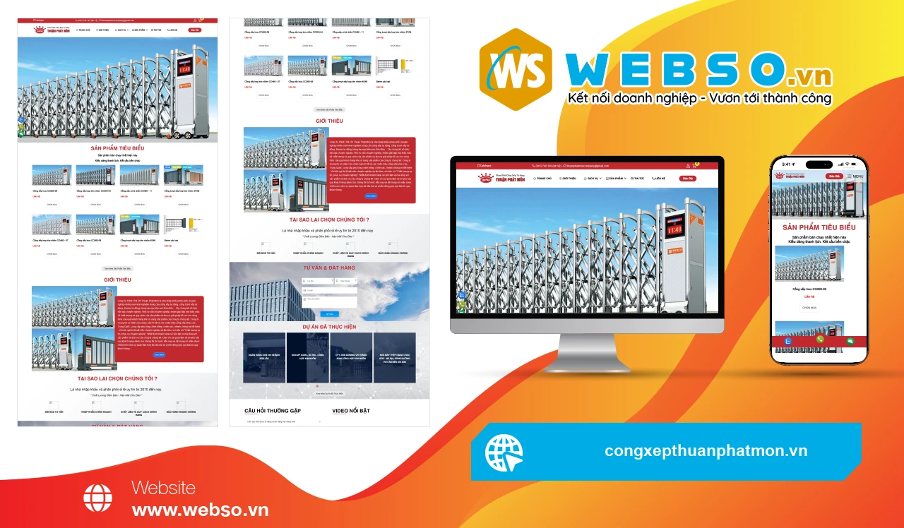 Thiết Kế Website Bán Hàng Công Xếp Thuận Phát: Giải Pháp Tăng Trưởng Doanh Số Đột Phá