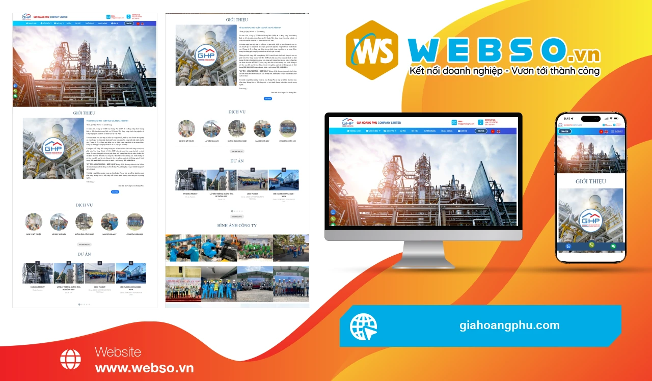 Thiết Kế Website Doanh Nghiệp Gia Hoàng Phú: Giải Pháp Tối Ưu Cho Doanh Nghiệp Hiện Đại