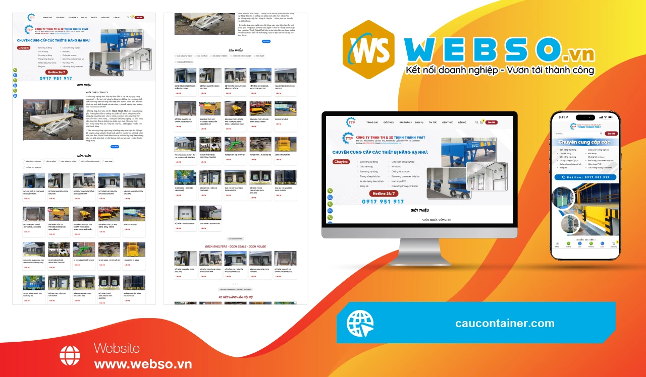 Thiết Kế Website Bán Hàng Caucontainer: Giải Pháp Tối Ưu Cho Ngành Container
