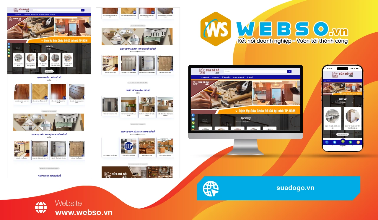 Thiết Kế Website Sửa Chữa Đồ Gỗ Hưng Phú: Kết Nối Khách Hàng Với Dịch Vụ Chất Lượng