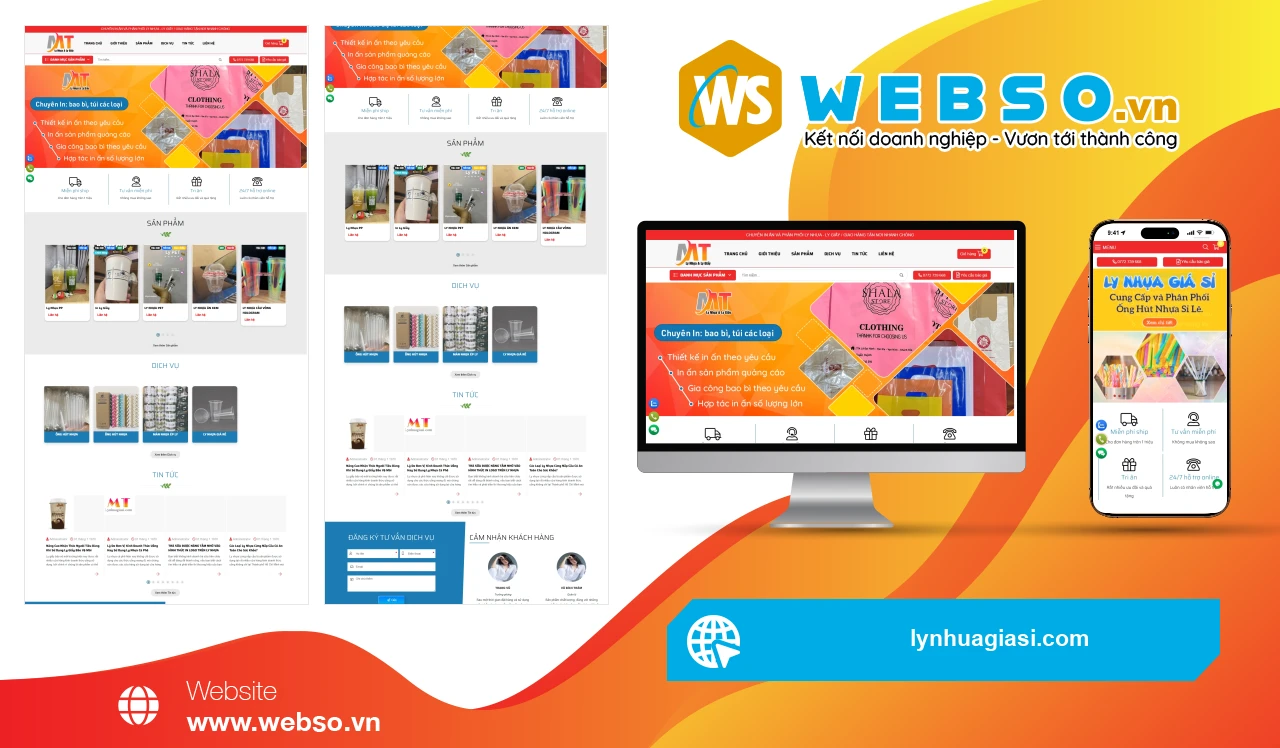 Thiết Kế Website Thương Mại Điện Tử Ly Nhựa Giá Sỉ: Nền Tảng Mua Sắm Thông Minh Cho Người Tiêu Dùng