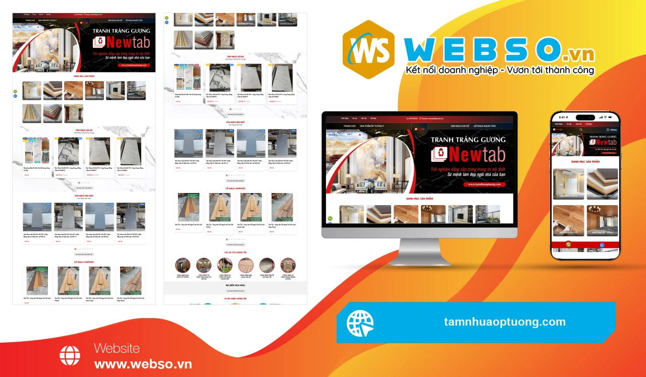 Thiết Kế Website Nội Thất Newtab: Giải Pháp Hiện Đại Cho Không Gian Sống