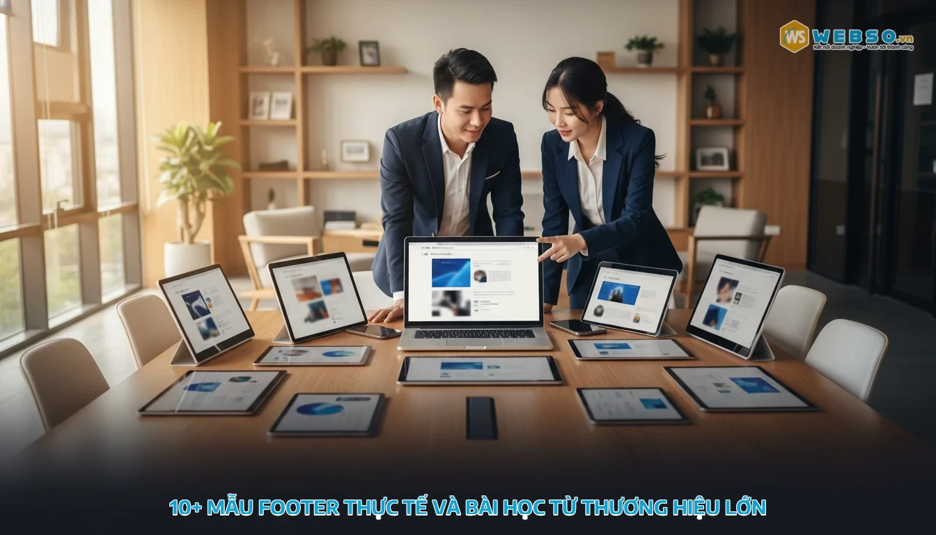 thiết kế footer website - 10+ Mẫu Footer Thực Tế Và Bài Học Từ Thương Hiệu Lớn