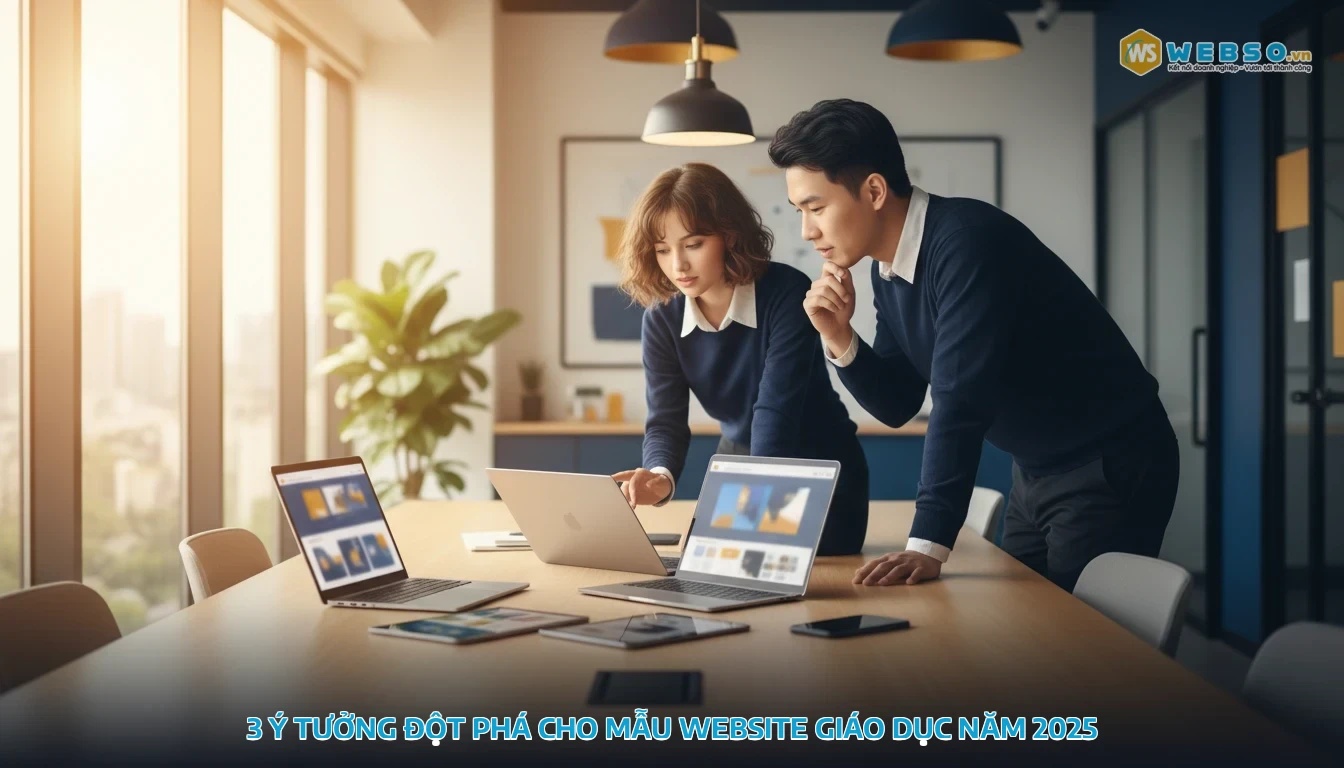 mẫu website giáo dục - 3 ý tưởng đột phá cho mẫu website giáo dục năm 2025