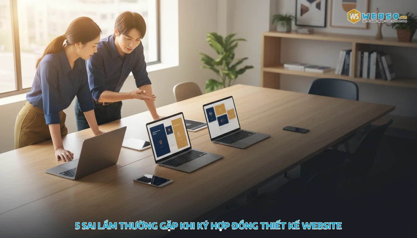 hợp đồng thiết kế website - 5 sai lầm thường gặp khi ký hợp đồng thiết kế website