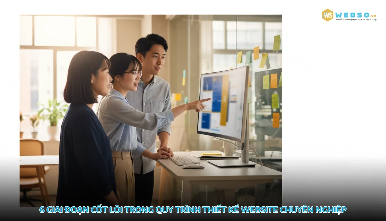 quy trình thiết kế website - Giai đoạn 1 đến 3: từ nghiên cứu đến thiết kế