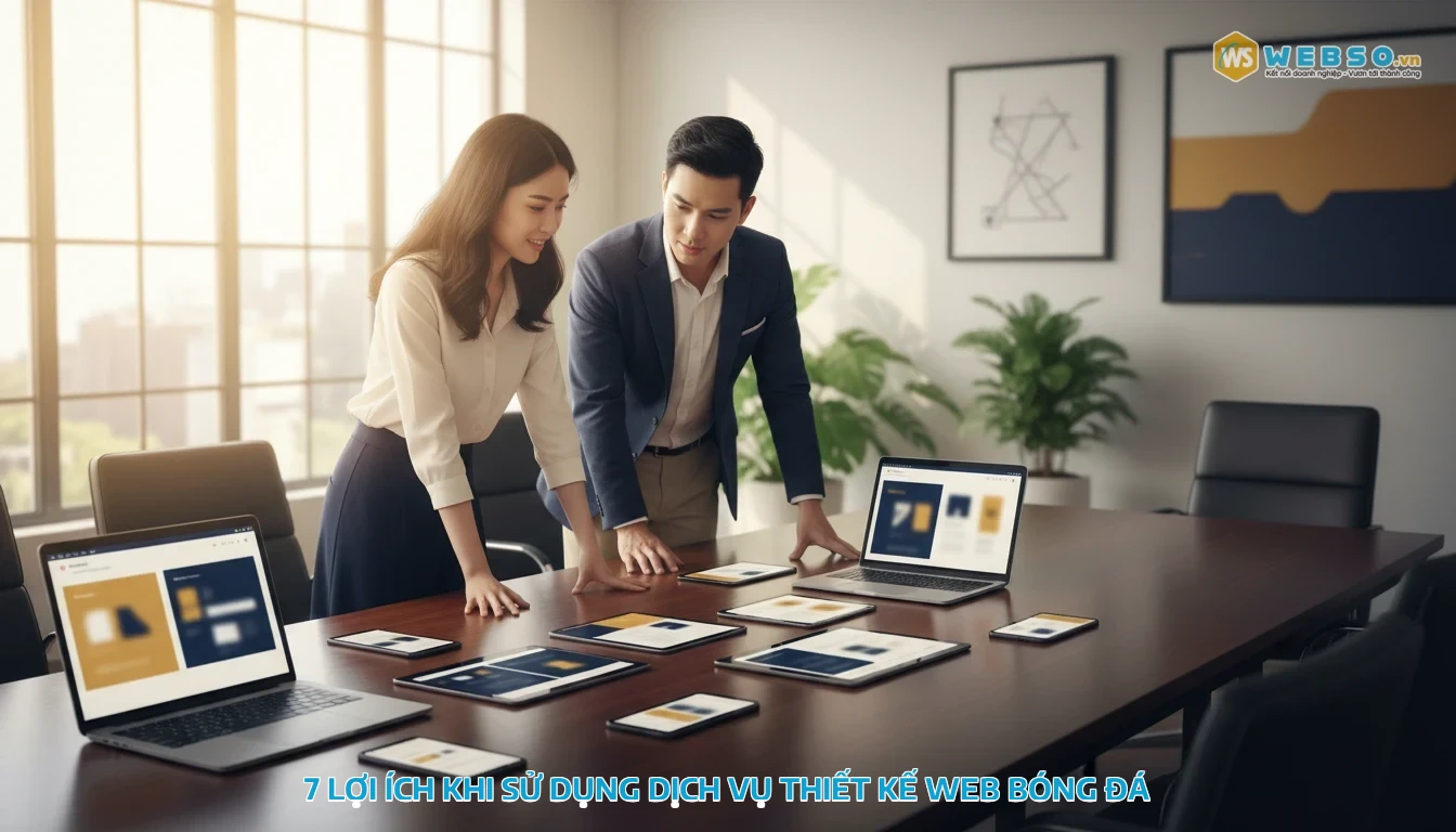 thiết kế website xem bóng đá - 7 lợi ích khi sử dụng dịch vụ thiết kế web bóng đá