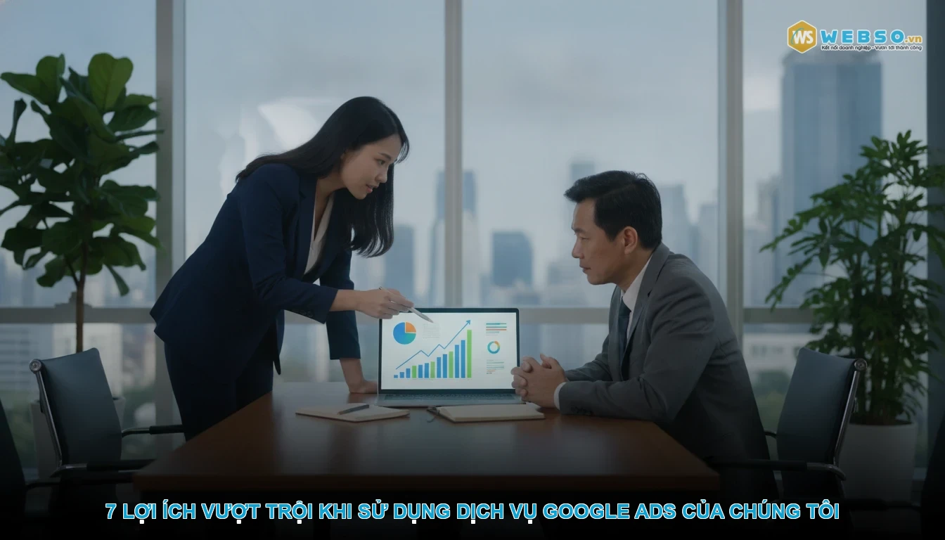 Quảng cáo google adwords - 7 lợi ích vượt trội khi sử dụng dịch vụ Google Ads của chúng tôi