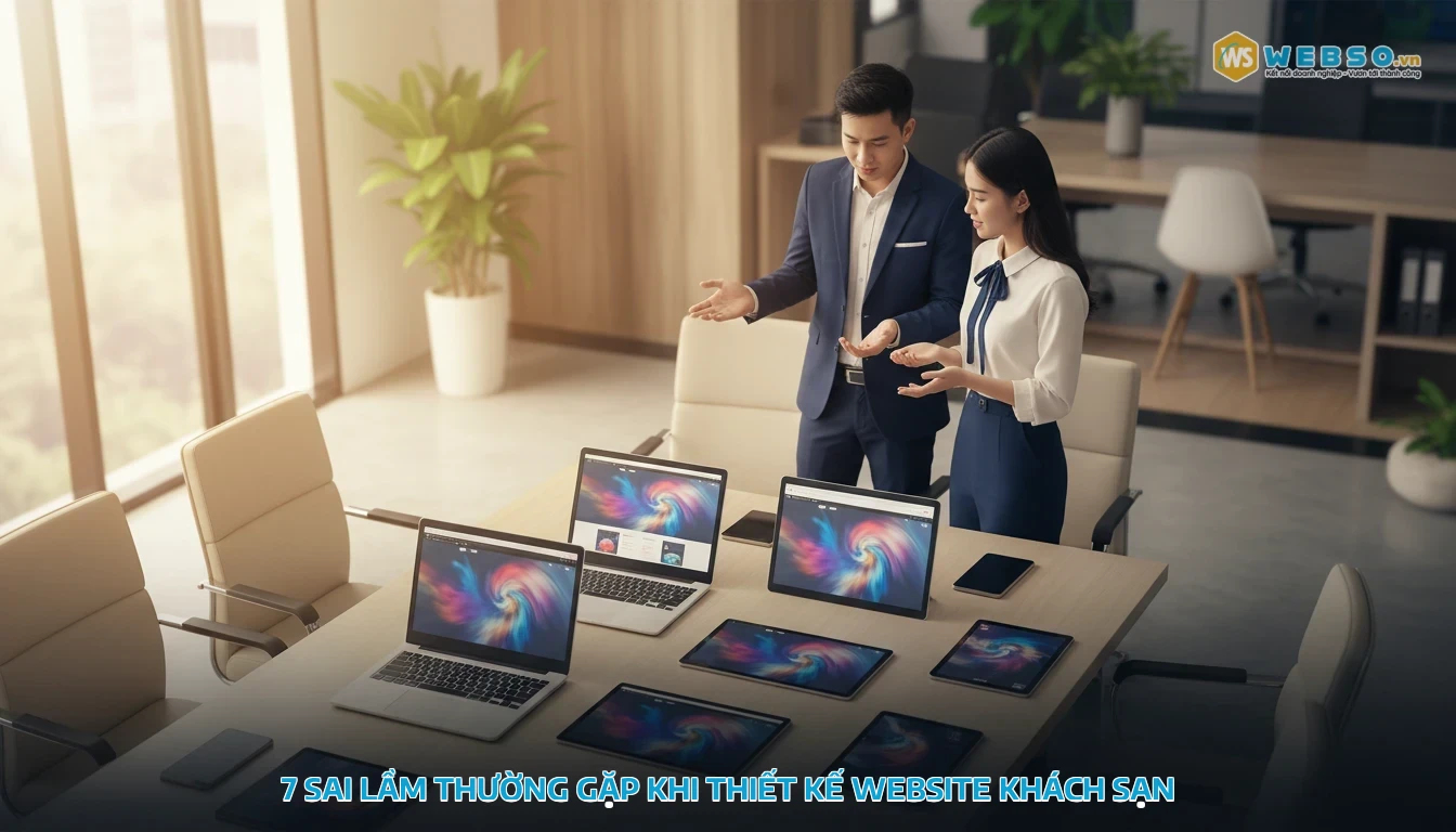 mẫu website khách sạn - 7 Sai Lầm Thường Gặp Khi Thiết Kế Website Khách Sạn