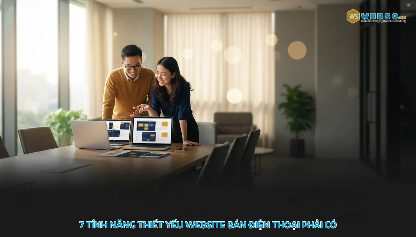 thiết kế web bán điện thoại - 7 tính năng thiết yếu website bán điện thoại phải có