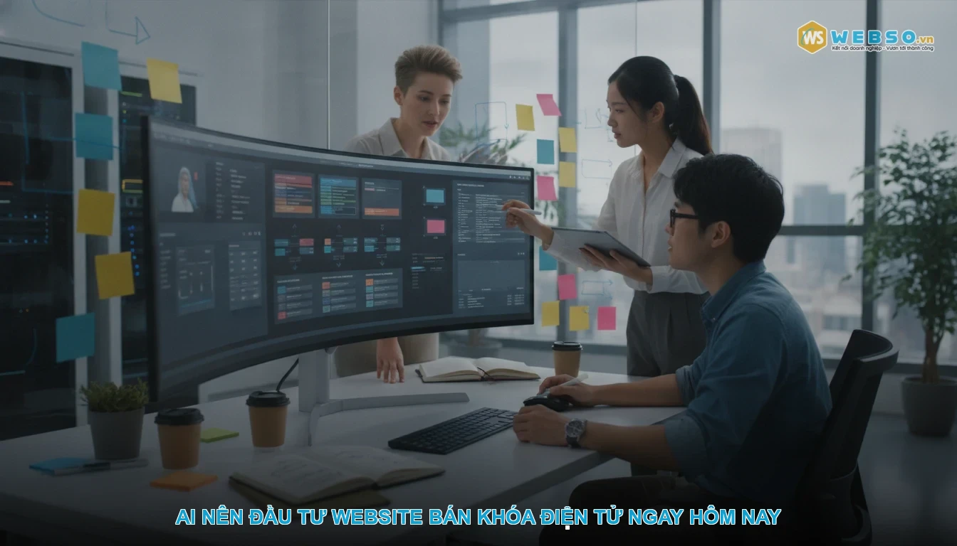 Thiết kế website bán khóa điện tử - Ai nên đầu tư website bán khóa điện tử ngay hôm nay