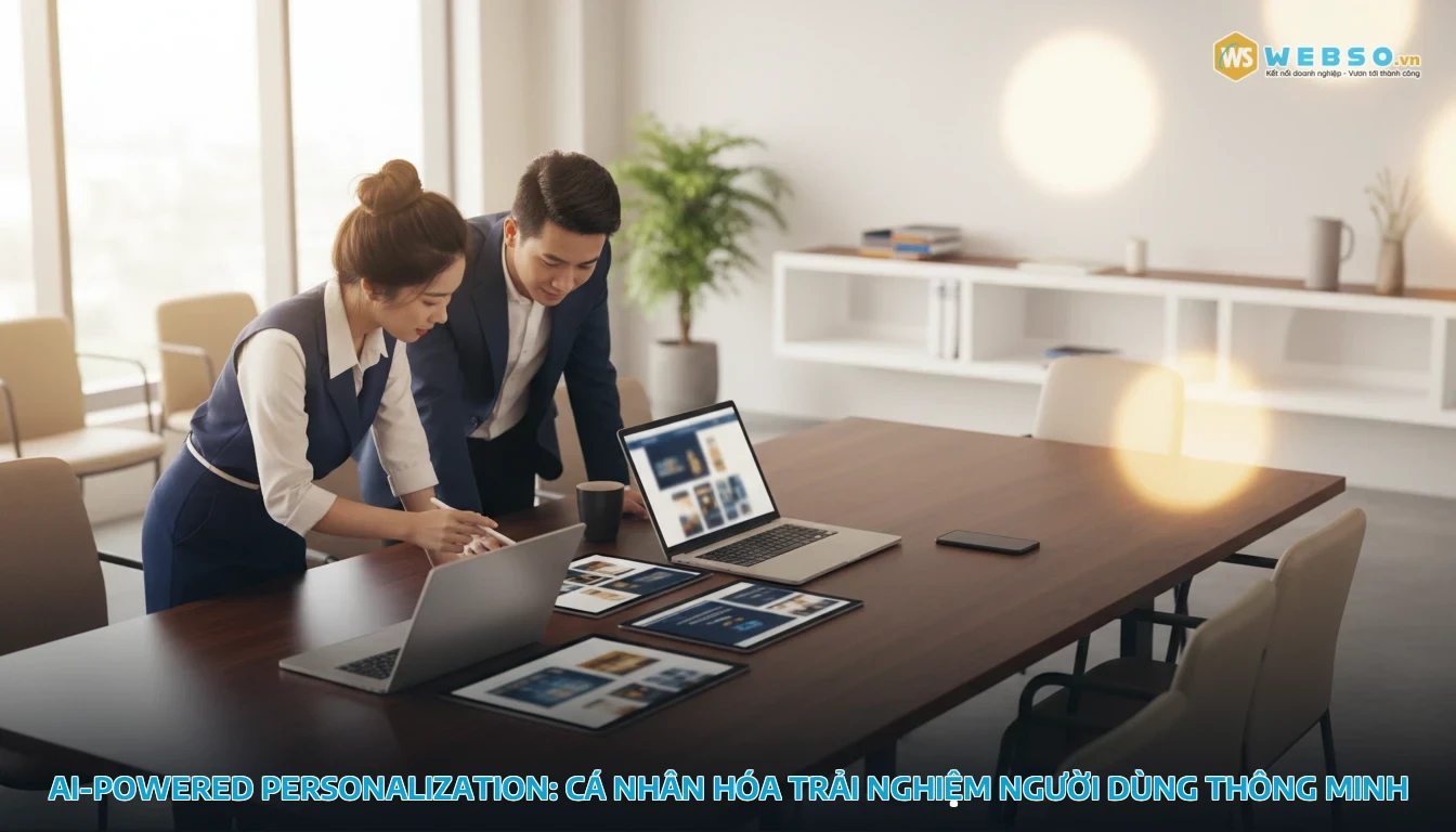 xu hướng thiết kế web - AI cá nhân hóa: Website tự động thích ứng với từng người dùng