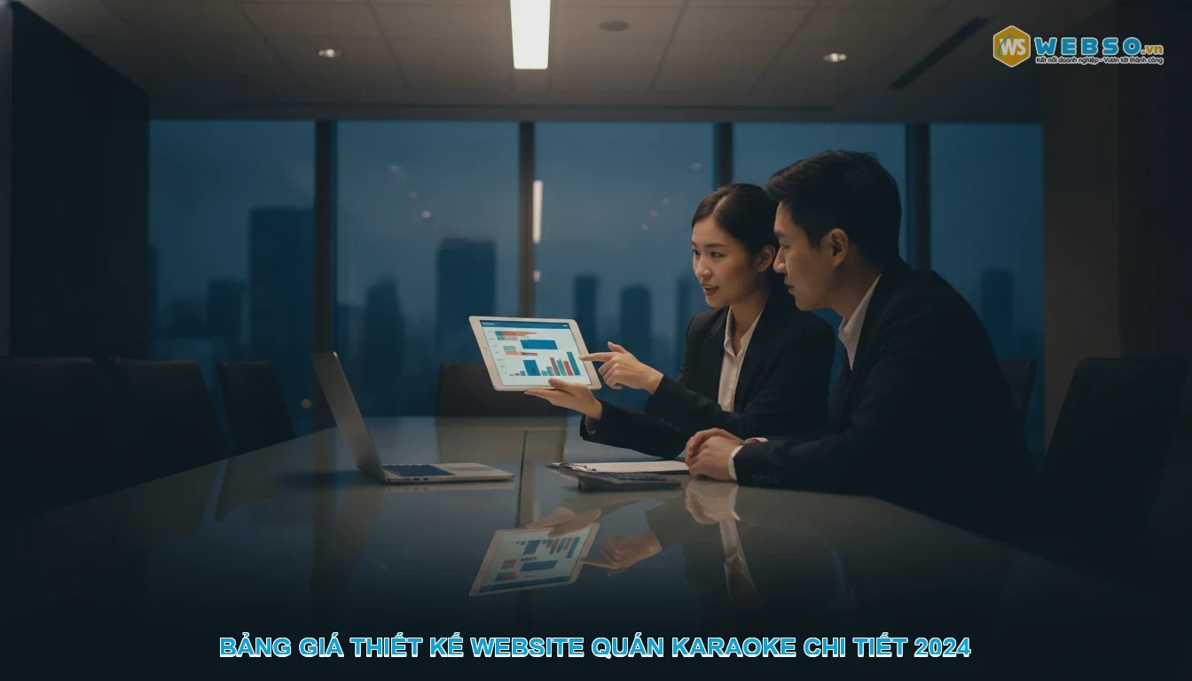 Thiết kế website quán karaoke - Bảng giá thiết kế website quán karaoke chi tiết 2024