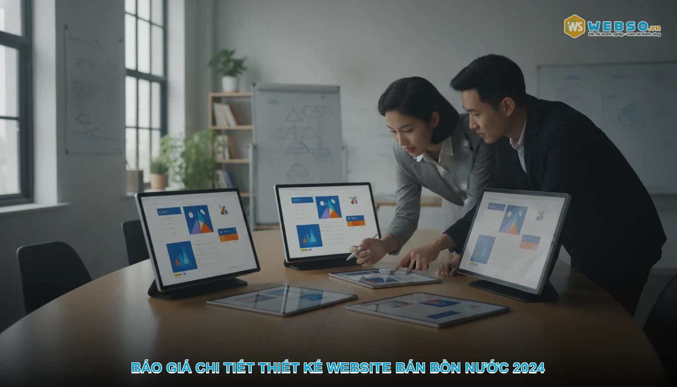 Thiết kế website bán bồn nước - Báo giá chi tiết thiết kế website bán bồn nước 2024