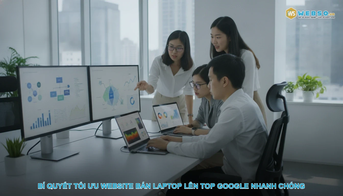 Thiết kế website bán laptop - Bí Quyết Tối Ưu Website Bán Laptop Lên TOP Google Nhanh Chóng