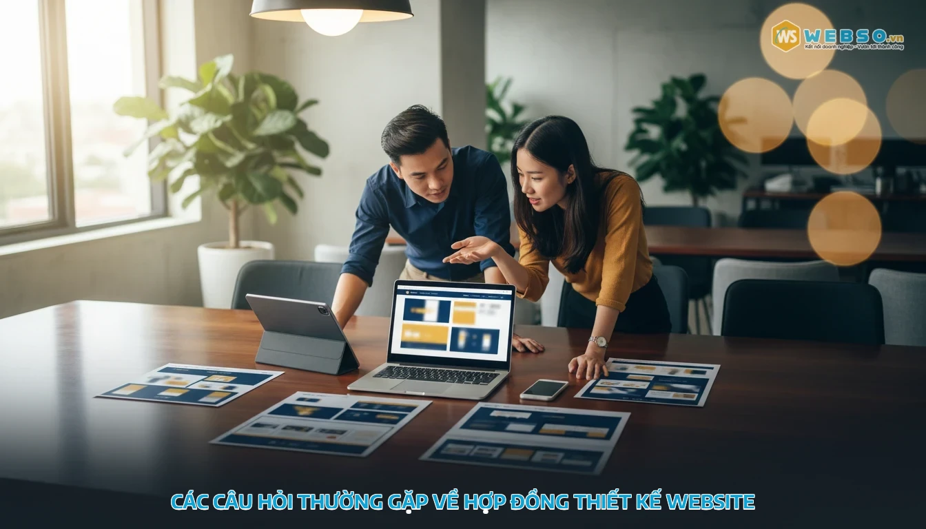 hợp đồng thiết kế website - Các câu hỏi thường gặp về hợp đồng thiết kế website