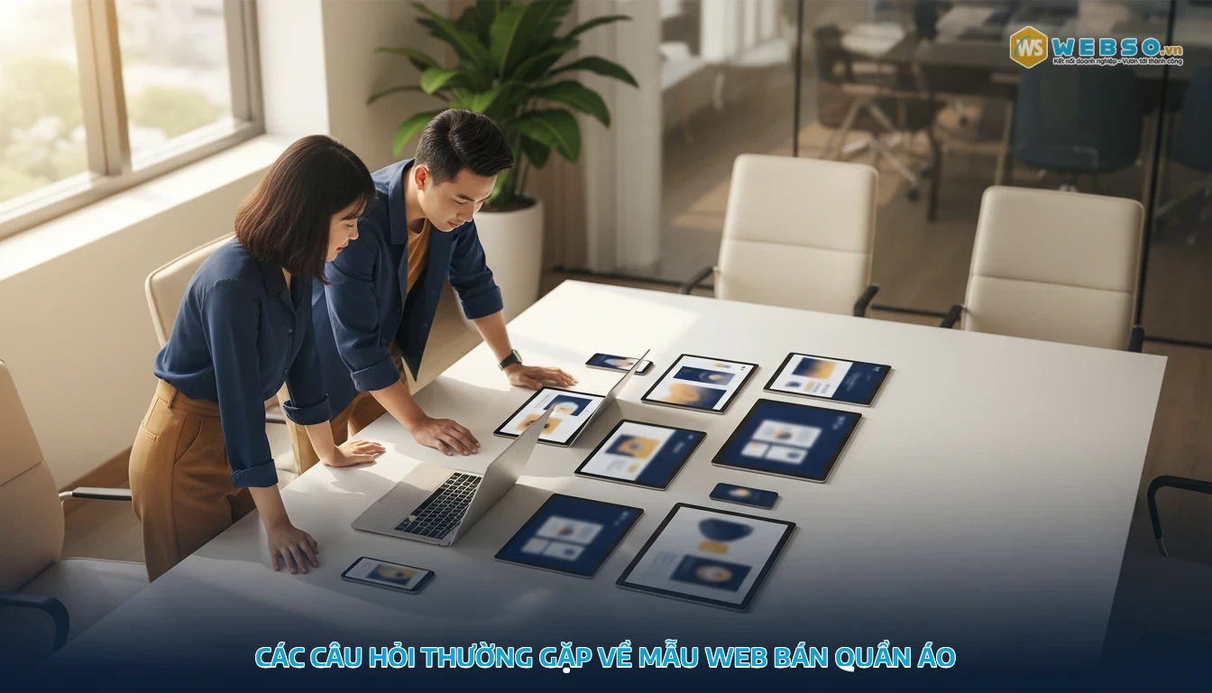 mẫu web bán quần áo - Các câu hỏi thường gặp về mẫu web bán quần áo